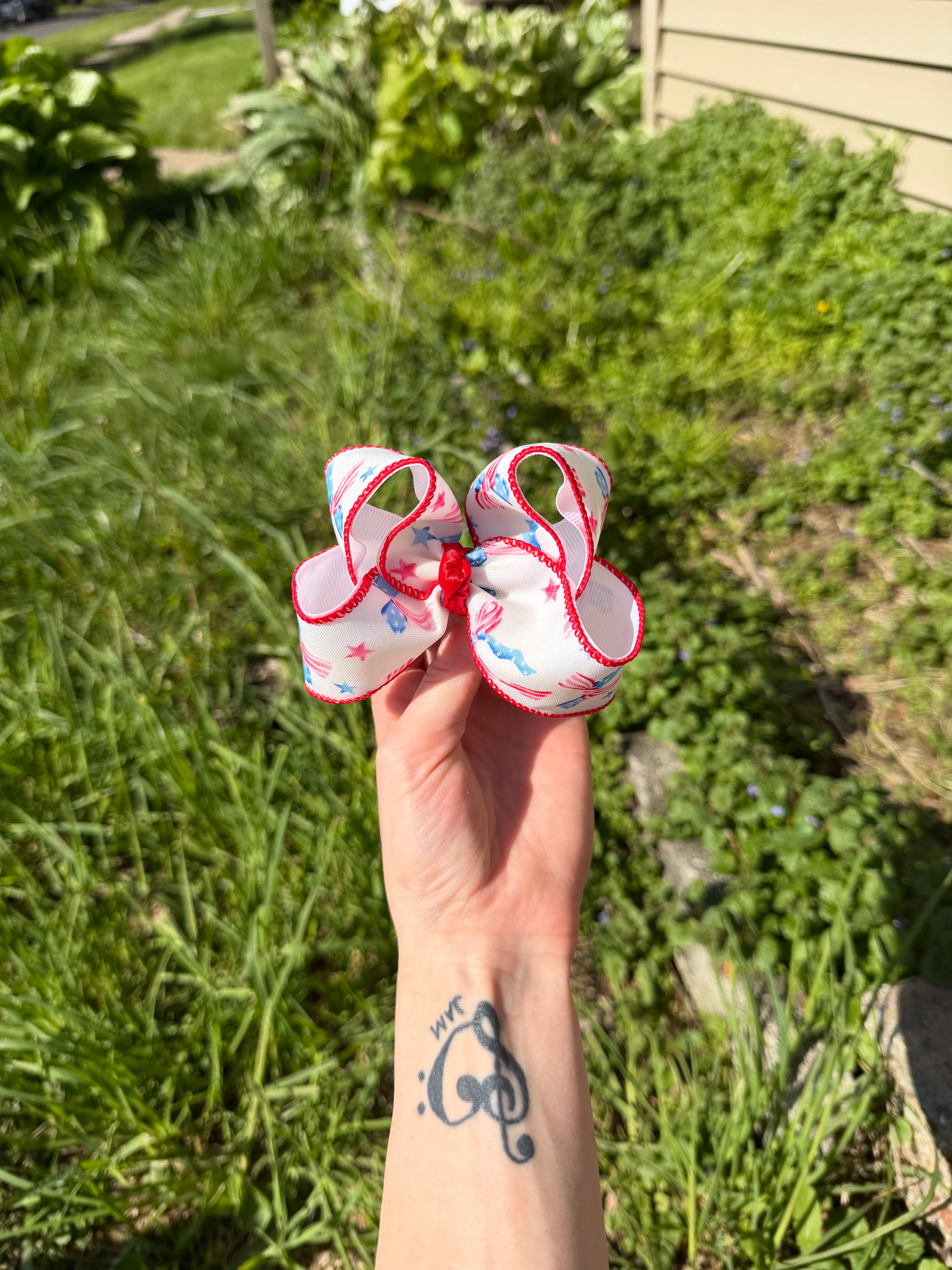 4th of July Bows 🇺🇸 | 3” Piggies – 6” Statement